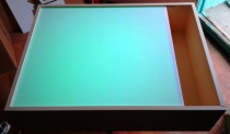 Планшет для рисования песком с RGB подсветкой 100*60см - «globural.ru» - Краснодар