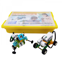 Набор для занятий робототехникой Ведушка с пластиковым боксом для хранения деталей - «globural.ru» - Краснодар