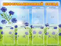 Стенд информационный с 7 карманами - «globural.ru» - Краснодар