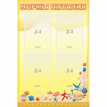 Стенд "Нормы питания" - «globural.ru» - Краснодар