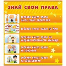 Стенд "Знай свои права" - «globural.ru» - Краснодар