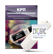 Конструктор рабочей программы "Школьный дефектолог" на USB-носителе - «globural.ru» - Краснодар
