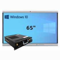 Интерактивная панель 65" (встроенный ПК Win10, Intel i5) - «globural.ru» - Краснодар