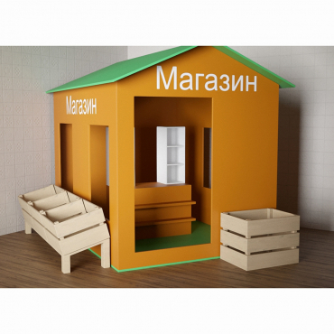 Игровой домик «Рынок» - «globural.ru» - Краснодар