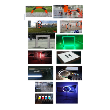 Стандартизированная трасса F3UDH-350 для обучения пилотов по классам F3U MultiGP LightSeries - «globural.ru» - Краснодар