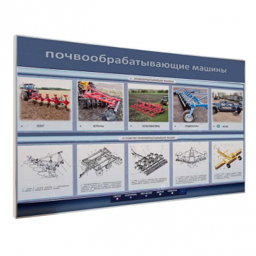 Электрифицированный светодинамический стенд «Почвообрабатывающие машины» - «globural.ru» - Краснодар