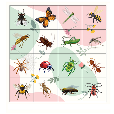 Коврик для логобота Пчелка "Насекомые и пауки" - «globural.ru» - Краснодар