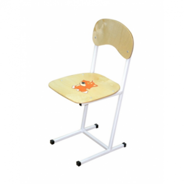 Стул детский нерегулируемый "Дошколенок" с рисунком  гр. 2 - «globural.ru» - Краснодар